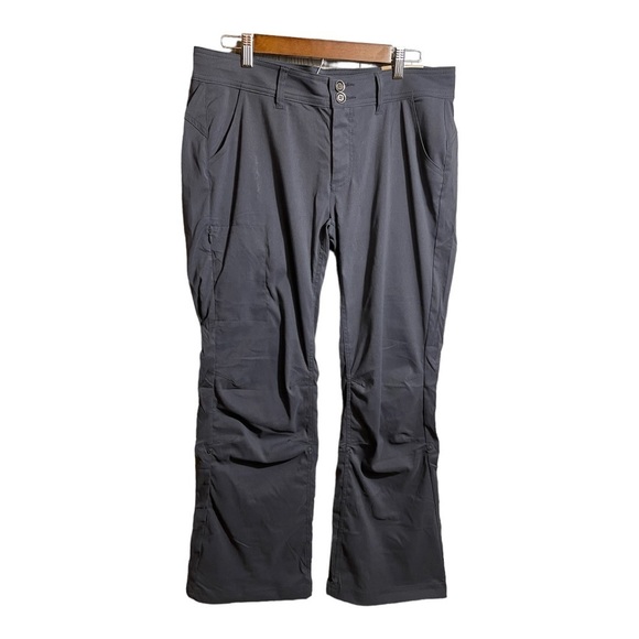Prana Halle Hiking Convertible Pant in Coal Gray (Short Inseam) Size 12 NWT - Picture 5 of 13